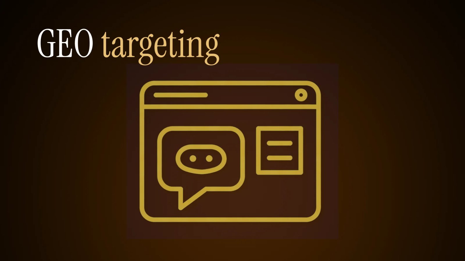 GEO targeting of adult traffic campaigns by country and language