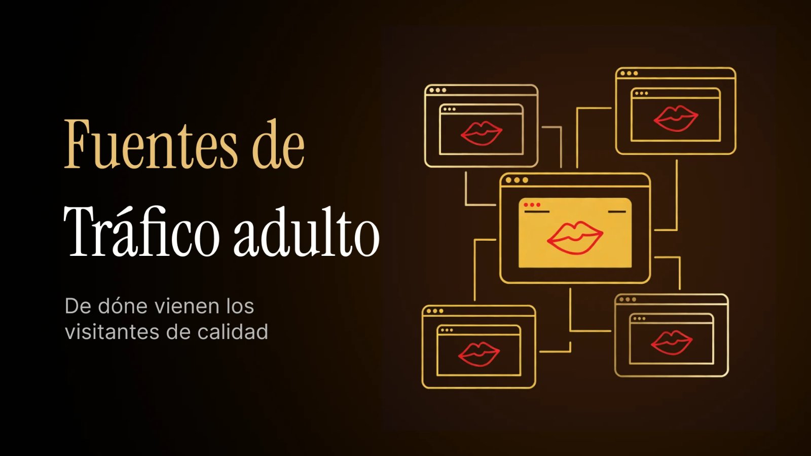 Fuentes de tráfico para adultos: qué canal activar y en qué orden
